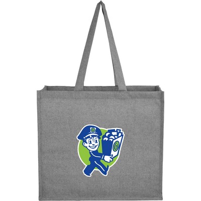 Laminated Cotton Shopper Tote